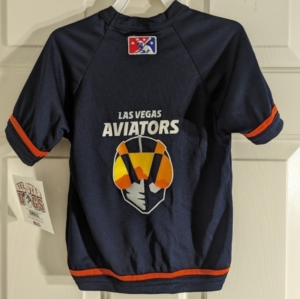 Las Vegas Aviators Jersey All Star Dogs Size Small 12-20 Pounds‎ NWT